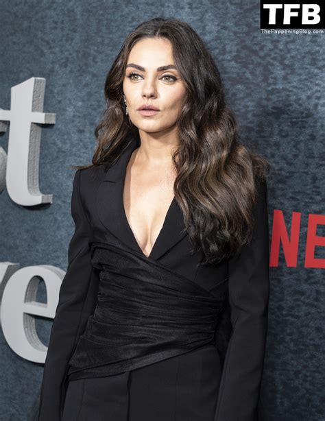 Mila Kunis Poses On The Red Carpet At The New York Premiere Of Netflixs
