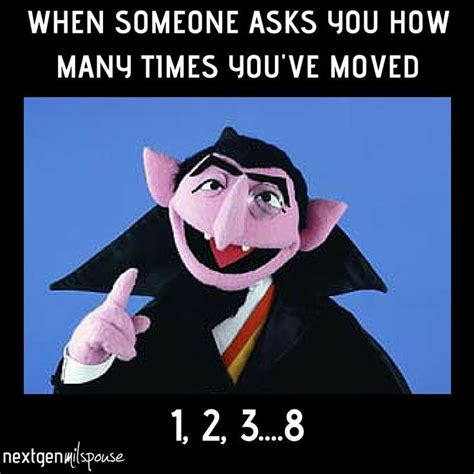 So many moves. | Sesame street, Counting, Word of the day