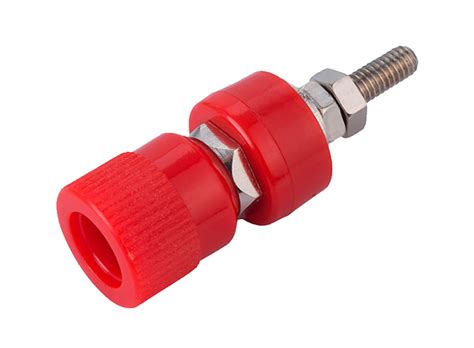 Гнездо на панель Amass M4mm Terminal 4mm Brass Nickel Plated Socket ...