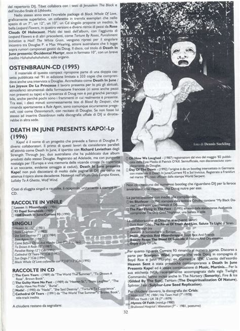 Articles:Press archives – Death In June Archive