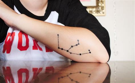 perseus  andromeda constellation tattoo