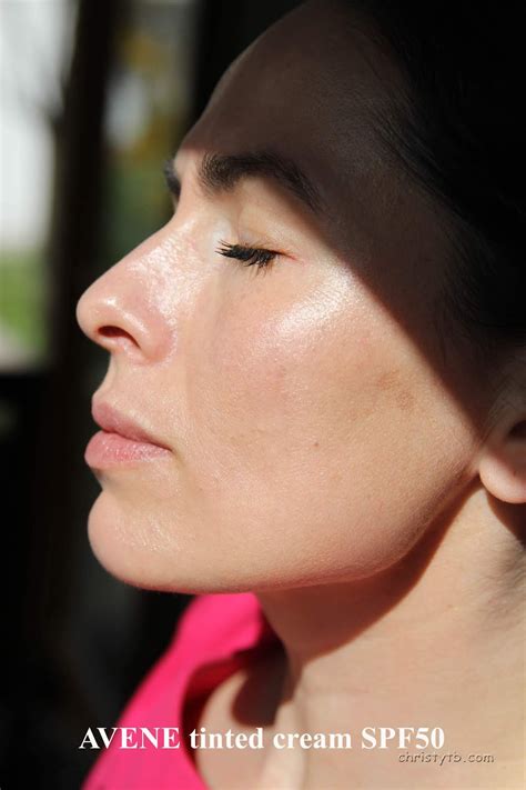 Christytb: Солнцезащитный крем AVENE tinted cream SPF50+