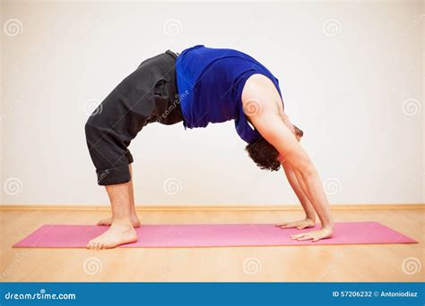 backbend pose   yoga class royalty  stock image cartoondealer