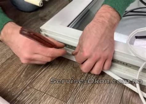 Замена резинки на пластиковых окнах Киев - «Сервис Окон»
