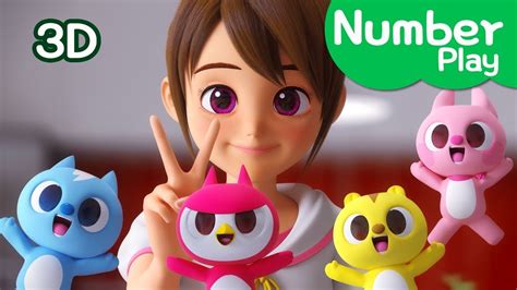 [Miniforce] Let's number play | Number Play | Baby Miniforce play with ...