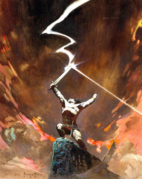 Frank Frazetta | Éowyn Artwork by Frank Frazetta Ink, 11"x13" #frazetta