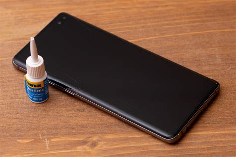 how to fix cracks in phone screen