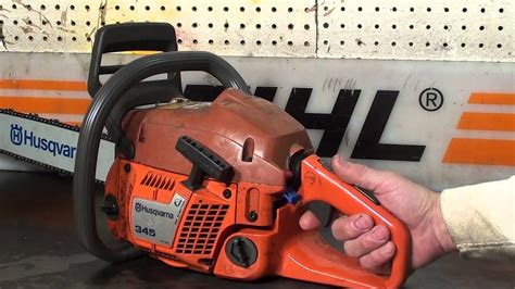 The chainsaw guy shop talk Husqvarna 345 chainsaw 12 7 - YouTube