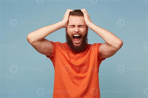 screaming man stock  images  backgrounds