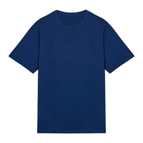 OnlyFans Cotton Tee - Embossed Logo | Official Merch