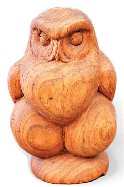 Decorative owl - Canadian Woodworking