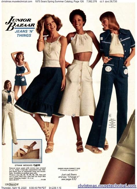 1975 Summer Fashion
