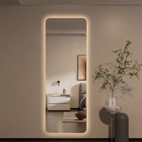 Top Sale Bedroom Dressing Led Mirrors Wall Full Mirror Hotel Bathroom Full Length Led Mirror ...