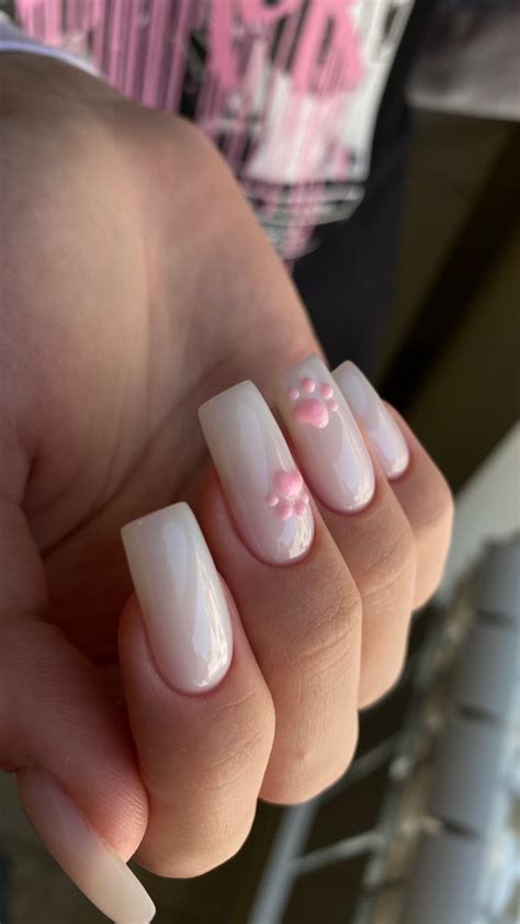 Кошачьи лапки на ногтях 💕 | Idee per manicure, Unghie lunghe, Unghie ...