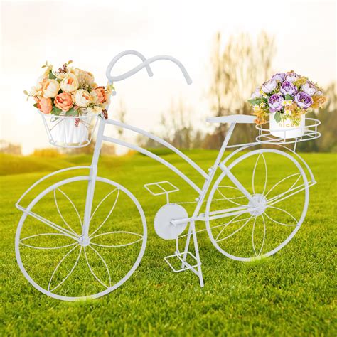Amazon.com : WONDER GARDEN Bicycle Plant Stand - Outdoor Planter