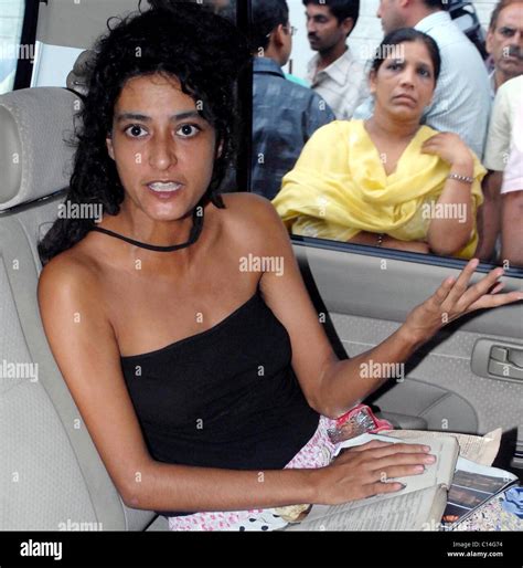 Geetanjali Nagpal former catwalk model holding images from her days as ...