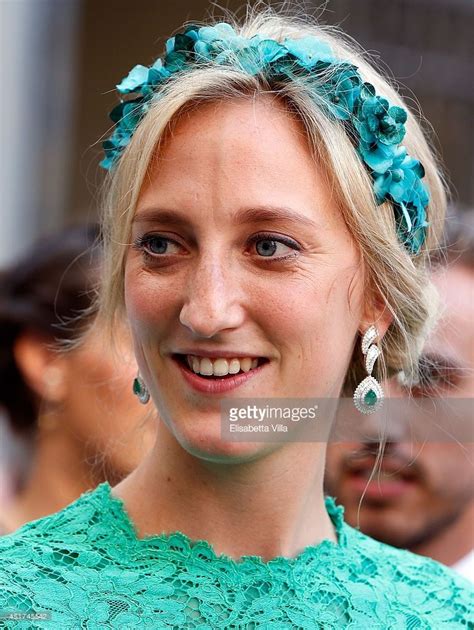 Princess Maria-Laura of Belgium attends the wedding of Prince Amedeo Of ...
