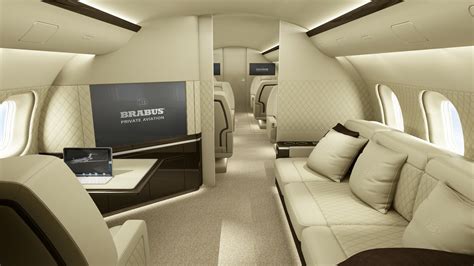Global Express interior- The Bombardier Global Express is a large cabin ...