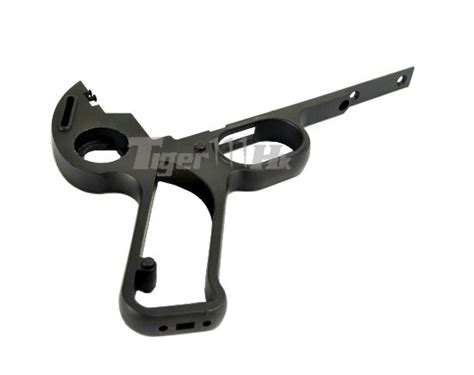 AGM MP40 SMG AEG Alloy lower Frame (Black) - Airsoft Tiger111hk ...