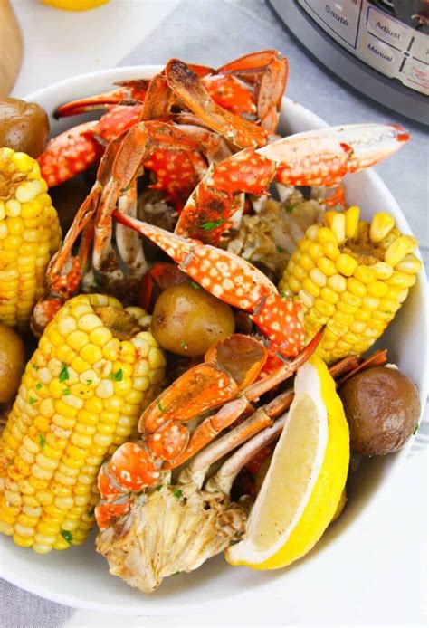 Easy Instant Pot Crab Boil Recipe - Dine Dream Discover