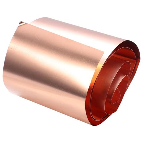 Practical Ultra-thin Copper Sheet Roll Double Sided 100 x 1000mm Metal ...