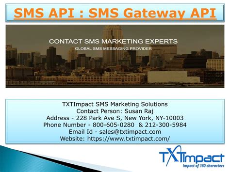 PPT - SMS Gateway API | SMS Gateway Services | Text Message API ...