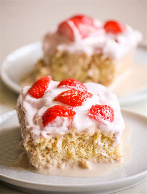 Strawberry Tres Leches Cake – The Desserted Girl