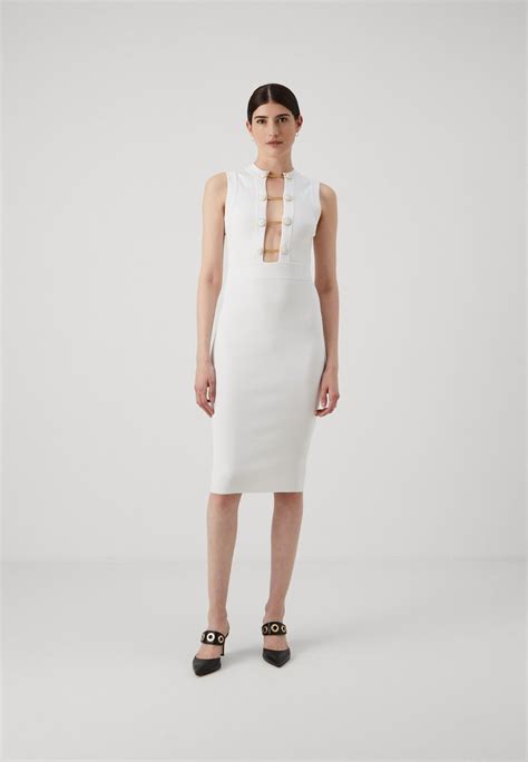 Elisabetta Franchi WOMANS DRESS - Shift dress - avorio/white - Zalando.ie