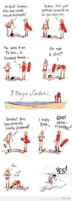 the lifeguard... Lifeguard Memes, Funny Images, Funny Pictures, Funny ...