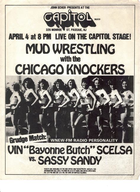 Chicago Knockers womens mud wrestling team posters - www.SassySandi.com