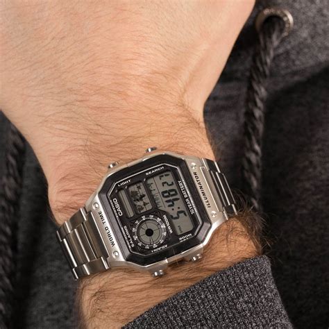 Часовник Casio AE-1200WHD-1AEF - Timer.bg