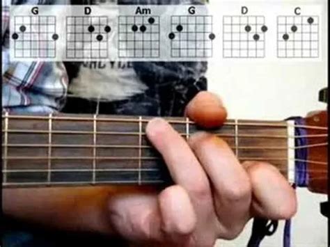 how to play knockin on heavens door guitar