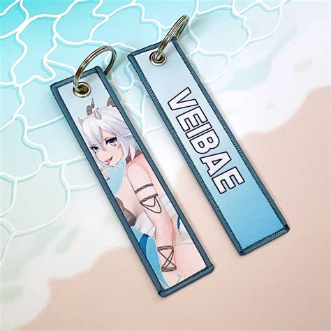 Anime Veibae Jet Tag Vshojo Vtuber Itasha Car Keychain Keyring Waifu - Etsy
