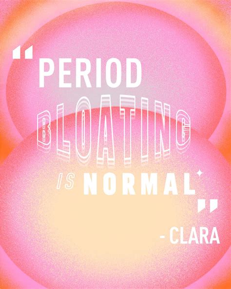 Clara Dao | Normalize PERIOD BLOATING It's absolutely normal for your