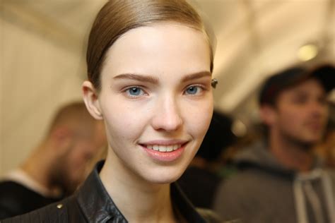 Backstage at Chloé Fall 2013