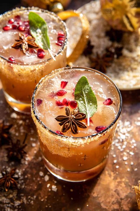 Brown Sugar Sage Ginger Paloma (with mocktail). - Half Baked Harvest