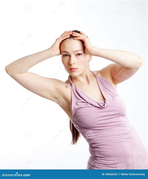 Young girl stock image. Image of isolated, naked, erotic - 24602633