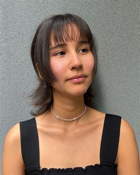 20 Ways To Wear A Bold And Beautiful Wolf Cut With Bangs