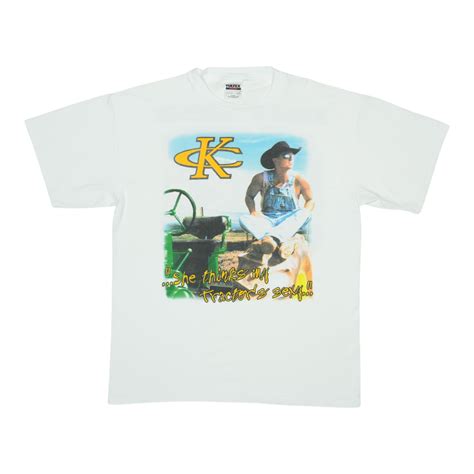 Vintage 1999 Kenny Chesney She Thinks My Tractor's Sexy Shirt Shirt