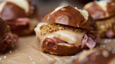 baked ham  swiss cheese sliders recipe