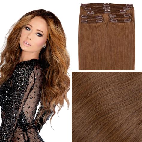 Beverly Hills Brunette Hair Extensions | Clip In Extensions
