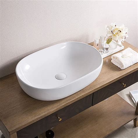 Oval bathroom Sink - Vessel Sinks