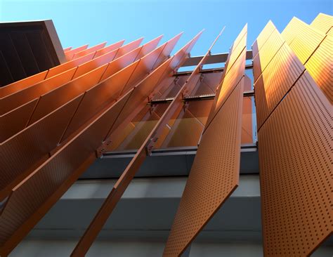 artsy metal building facades