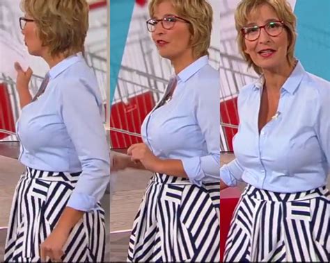 Busty German TV MILF Yvonne Willicks has squeezed her Big DD Tits in a