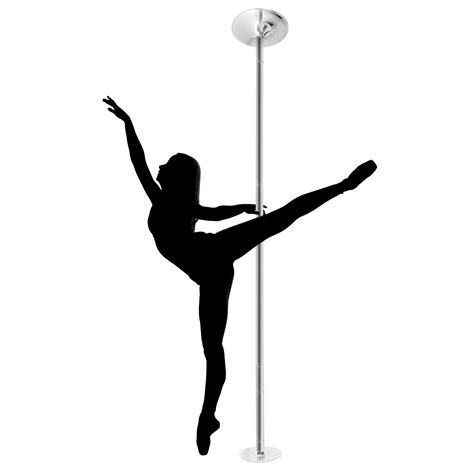 Nouva 45mm Professional Stripper Dance Pole, Spinning or Static Dancing