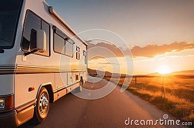 Embark on unforgettable family adventures: sunset rv holiday trips and motorhome travel. royalty