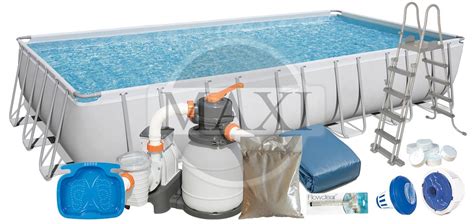 14w1 BASEN OGRODOWY POWER STEEL 732x366x132 cm - BESTWAY 56475 - baseny ...