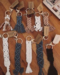 Macrame Boho Accessories Diy Keychain 578 | Macrame patterns tutorials ...