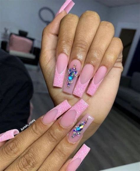 The 25+ Baddie Nails Ideas You Will Be Obsessed With in 2023 | Pink ...