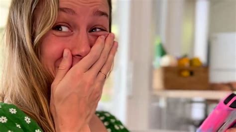 Brie Larson is speechless after seeing herself in Fortnite [Video]